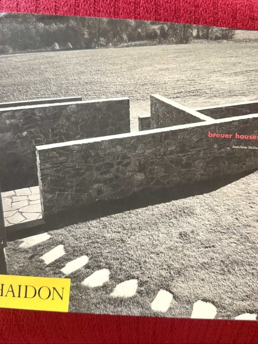 Breuer Houses Joachim Driller Phaidon Hardcover Architecture Book